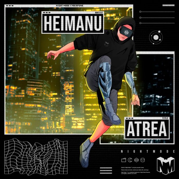 Heimanu - Atrea Night Mode Music Cyberpunk compilation Nu Rave Music