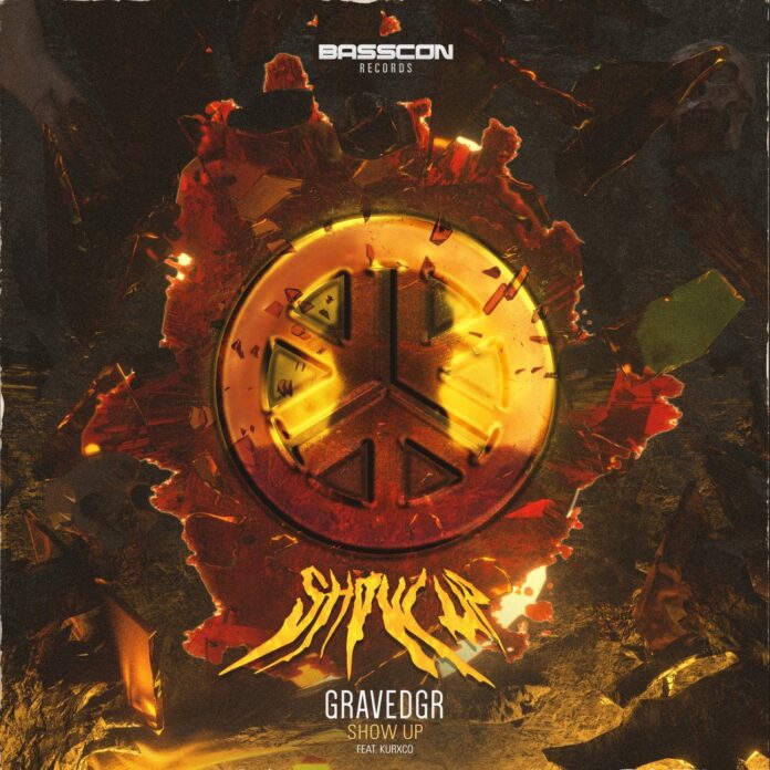 GRAVEDGR x KURXCO - Show Up, Insomniac's hard dance imprint, Basscon Music, new KURXCO music