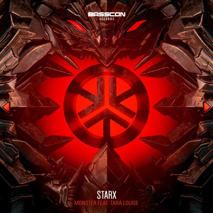 STARX - Monster, Basscon Records (Insomniac Records), singer Tara Louise, new Hard Dance music 2021