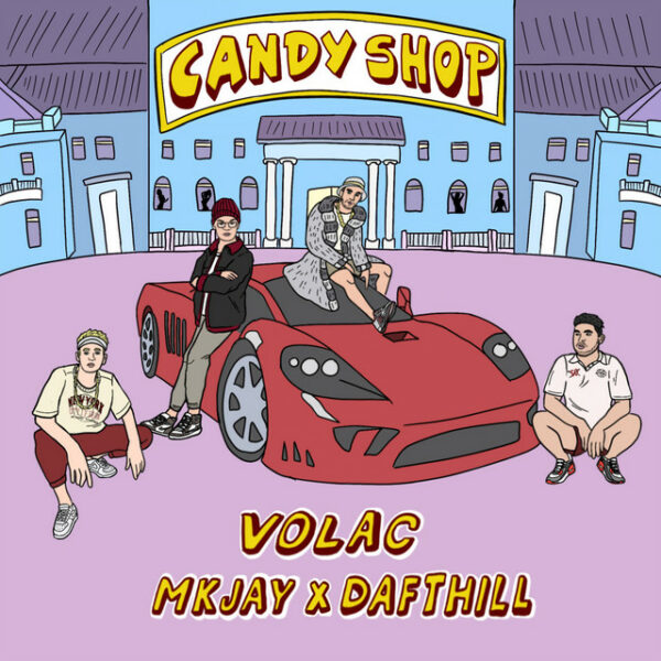 Volac, MKJAY, Daft Hill - Candy Shop is OUT NOW! This Candy Shop Bass House remix and new Volac music 2021 is available via Mix Feed!