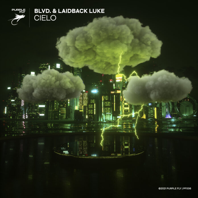 BLVD. & Laidback Luke - Cielo is OUT NOW! This new Big Room Melodic Techno banger is available via the NFT-label Purple Fly Records!