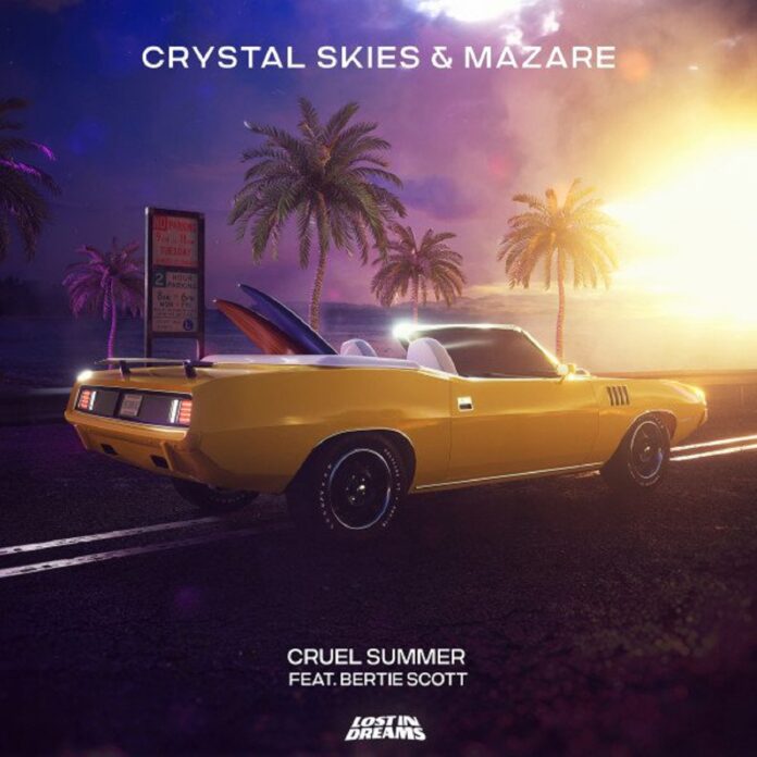 Crystal Skies & Mazare - Cruel Summer featuring Bertie Scott is OUT NOW! This new Mazare music is a melodic gem that will warm your heart.