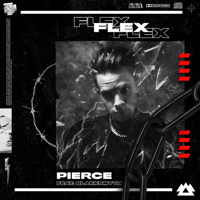 PIERCE - FLEX (feat Blakksmyth) is OUT NOW! Rolled out on the Wakaan label, this new PIERCE music is a powerful blend of Dubstep and Hip Hop.