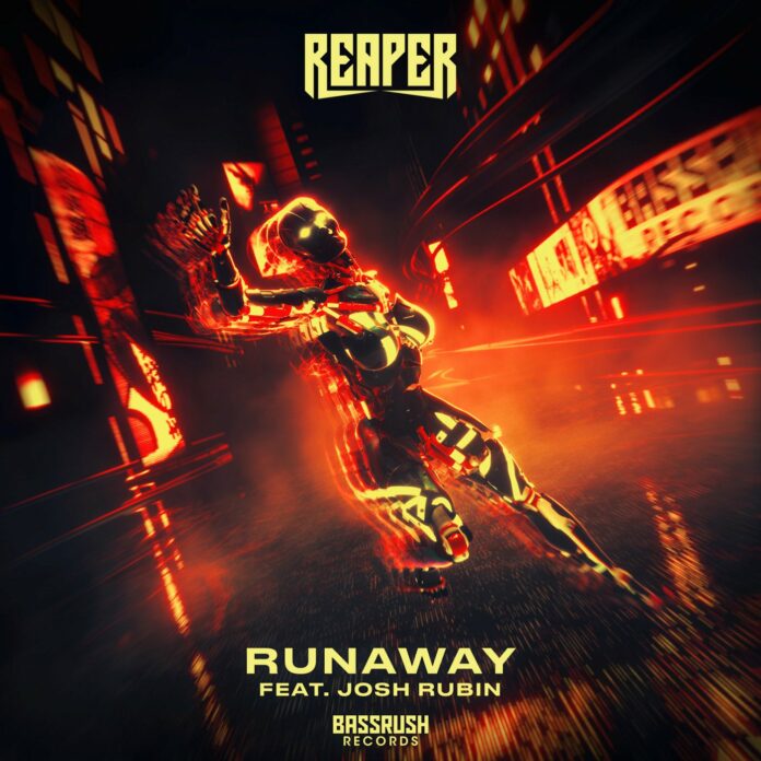 REAPER - RUNAWAY ft Josh Rubin is OUT NOW! This REAPER new song brings a powerful and anthemic Bassrush Drum & Bass roller with jump up energy