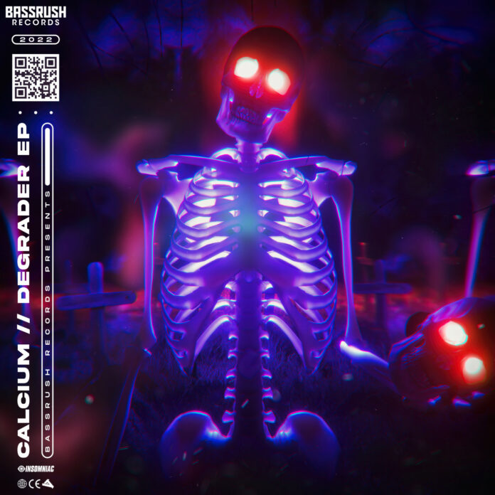 Calcium - Degrader is OUT NOW! This new Calcium aka Mr. Teeth N Bones song brings an intoxicating new Bassrush dark Dubstep sound!
