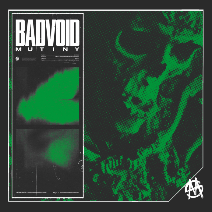 BADVOID unveiled the new dark DnB heater UNREST as well as the massive Dr. Ushuu Metal Dubstep Remix of KEEP IT HARDCORE.