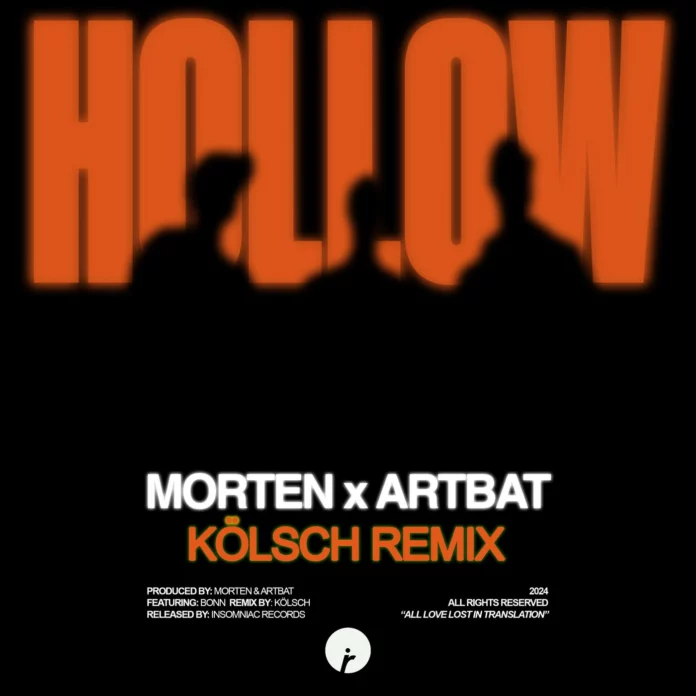 Kölsch dropped his epic new Melodic House & Techno music remix of MORTEN & ARTBAT - Hollow (ft Bonn) that will rock festivals in 2025!