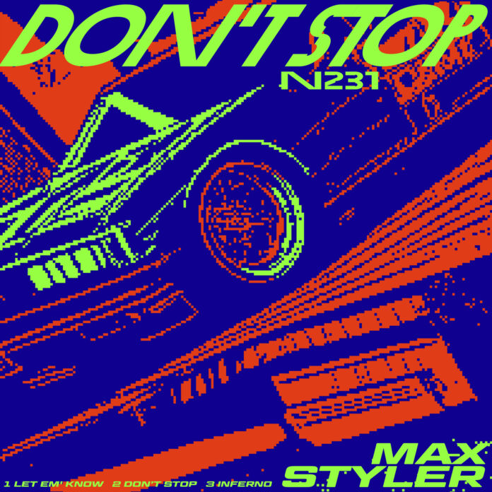 Max Styler unleashed his banging new EP "Don't Stop" via Diynamic Music Records with the tracks "Let Em' Know", "Don't Stop" and "Inferno".