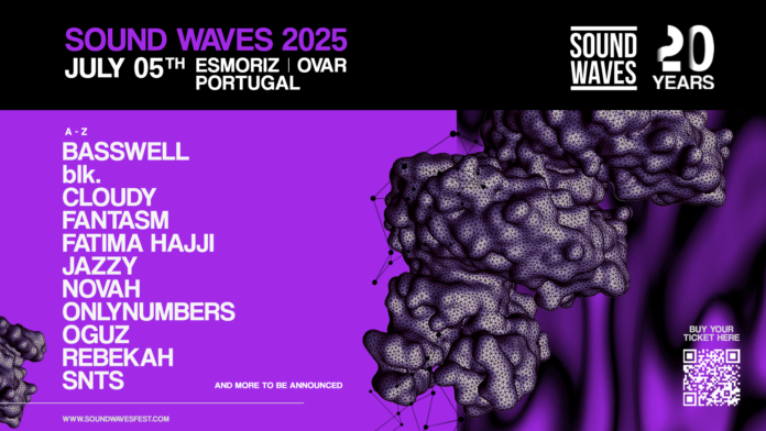 Sound Waves Festival unveiled Phase 2 of their 2025 line-up for their 20th anniversary w/ FATIMA HAJJI, FANTASM, BASSWELL, and more!