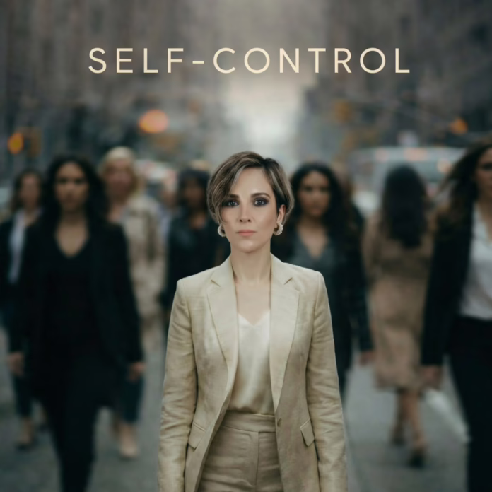 Leyla Romanova - Self-Control Leyla Romanova Self-Control cinematic electronica single artwork