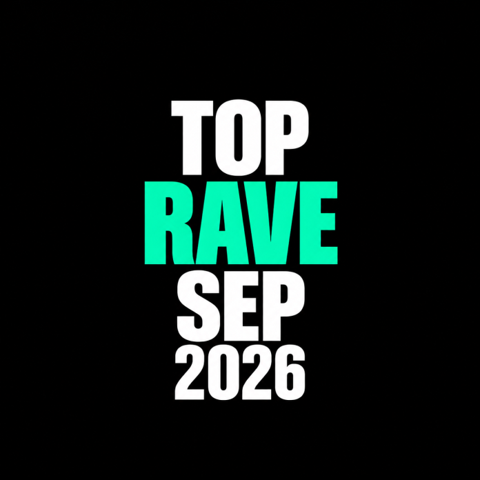 Rudeejay, Da Brozz, BEAUZ & Fancy K Hard Dance & Rave Top Rave September 2026 roundup graphic